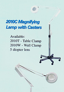 Pibbs Magnifying Lamp and Parts