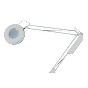 Pibbs 2010W 5 Diopter Magnifying Lamp with Wall Bracket