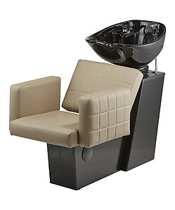 Pibbs 5221B Matera Backwash Unit with Tilting Porcelain Bowl