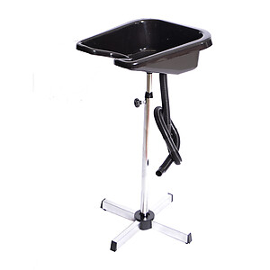 Pibbs 210 Portable Black Shampoo Bowl 