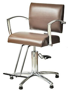 Pibbs 5801 Rosa Styling Chair w/1675 Star Base & T-Footrest