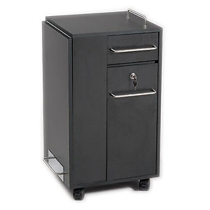 Pibbs 2009 Folding Manicure Station Black 