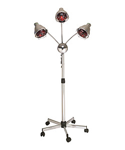 Pibbs TL 931 3 Headed Processing Lamp with Caster Base 