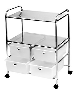 Pibbs D4W Work Cart in White