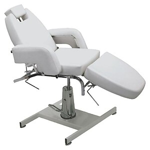 Pibbs HF803 Hydraulic Facial Chair with H Base - Deluxe