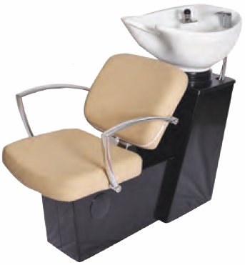 Pibbs Backwash Shampoo Unit - White or Black Bowl 5237 Pisa