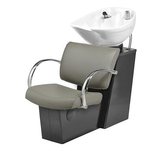 Pibbs 5245 Bari Backwash Unit - White or Black Shampoo Bowl Option