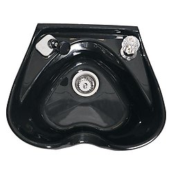 Pibbs 5310 Shampoo Bowl Heart Shaped with Single Handle Faucet