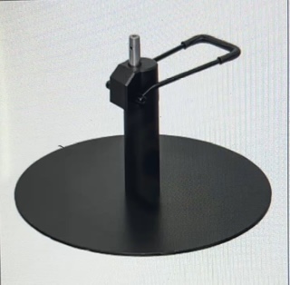 Pibbs 1698 Black Hydraulic Round Base