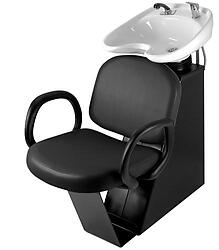 Pibbs 5274 Loop Salon Shampoo Backwash Unit with Porcelain Bowl