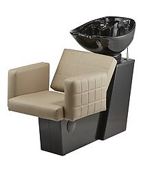Pibbs 5221B Matera Backwash Unit with Tilting Porcelain Bowl