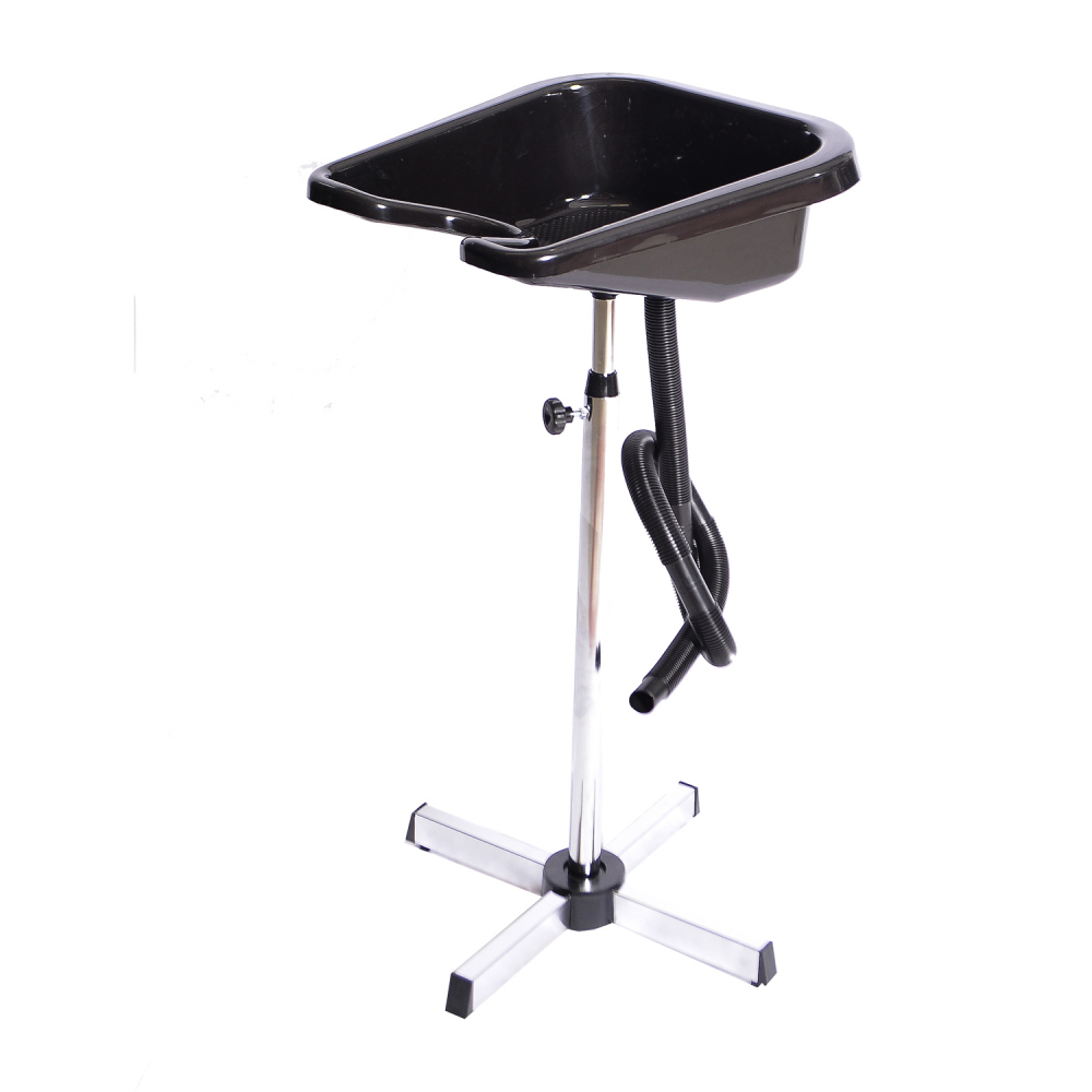 Pibbs 210 Portable Black Shampoo Bowl 