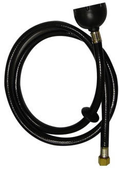 Pibbs 561 American Spray Hose-Black